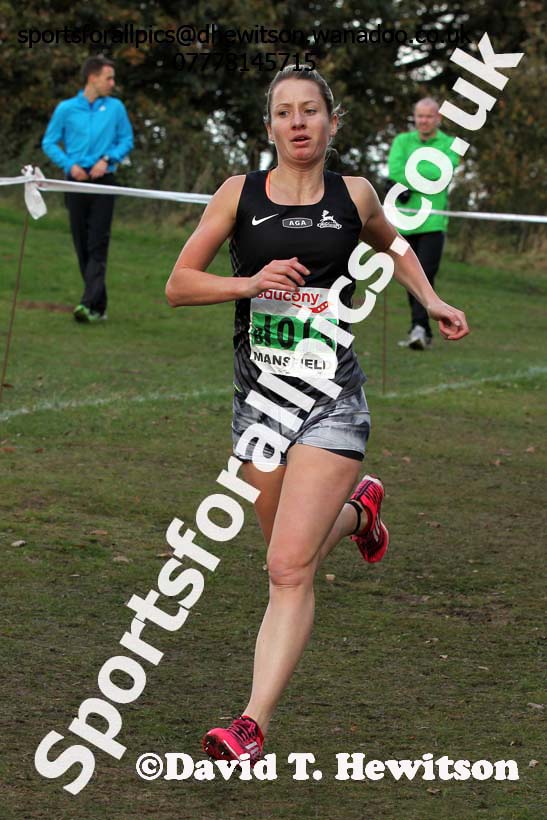 Senior womens National Cross Country Relays. Photo: David T. Hewitson/Sports for All Pics